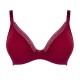 CacheCoeur Milk Soutien Gorge Allaitement cup D bordeaux
