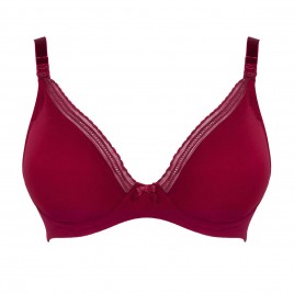 CacheCoeur Milk Soutien Gorge Allaitement cup F  bordeaux