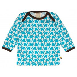 Loud&Proud T-Shirt olifant  lm aqua