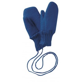 Disana Navy Boiled Wool Gloves