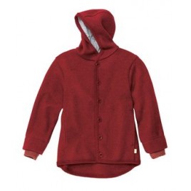 Disana Boiled Wool Jacket Bordeaux
