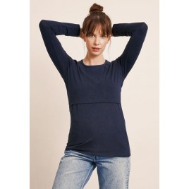 Boob Classic l/s top  midnight blue