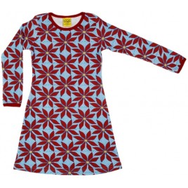 Duns Dress Basic Poinsettia Bleu vanaf maat 98