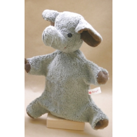 Kallisto Elefanten  Handpuppe grau