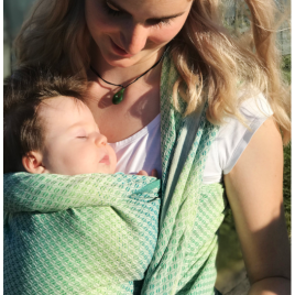 Didymos Baby wrap sling Facett Wasabi size 7