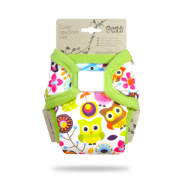 Petit Lulu Newborn Cover Happy Owls