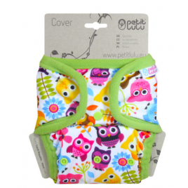 Petit Lulu One Size Cover (Snaps) Happy Owls