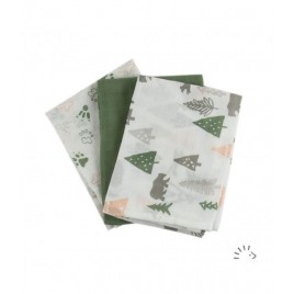 Iobio Muslins Organic Cotton 70 x 70 camping day