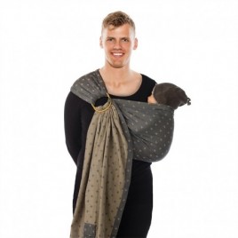Babylonia BB sling Padded Grey plus