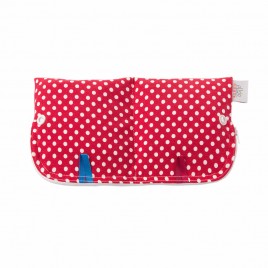 Ella's House Moon Pouch Red Dots