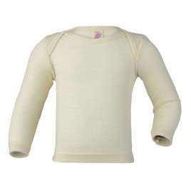Engel Envelope-neck Vest Long Sleeved Natur