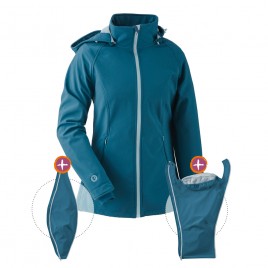 Mamalila Sofshell Babywearing Jacket Allrounder Teal