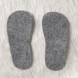 Pololo Felt Insoles tot maat 34/35 Graphit