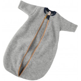 Engel Baby-Sleeping Bag  Long sleeved light grey mélange