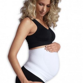 Carrywell Naadloze Buikband met Support wit