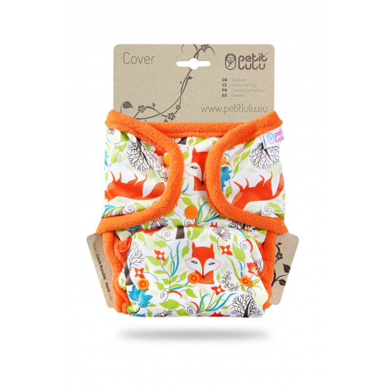 Petit Lulu One Size Cover (Snaps) Foxes