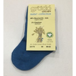 Grödo Babykniestrumpf Leuchtblau