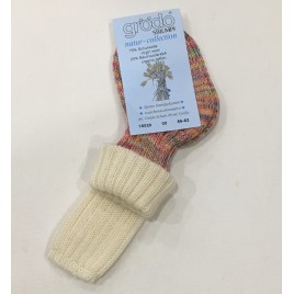Grödo Babysöckchen rohweiss-bunt
