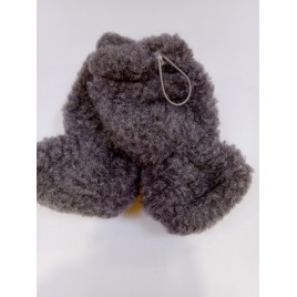 Saling baby boots wool pile  light brown