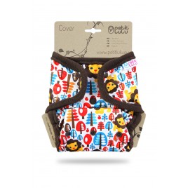 Petit Lulu One Size Cover (Snaps) King of the Jungle