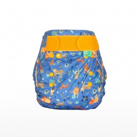 Totsbots Bamboozle Wrap Cobalt Big Cats
