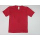 Engel Children's vest short sleeved, fine rib cherry-red