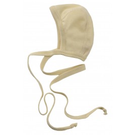 Engel Baby-bonnet, fine rib natural