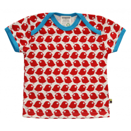 Loud&Proud T-Shirt vogel km tomato