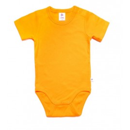 Leela Cotton Kurzarmbody sonnengelb