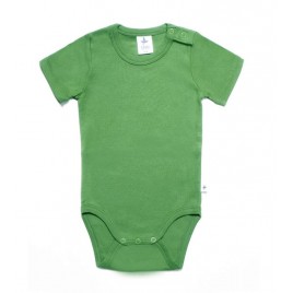 Leela Cotton Kurzarmbody waldgrün