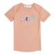 Sense Organics Tilly Retro Baby Shirt S/S Coral + Elephant