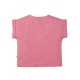 Frugi Sophia Slub T-shirt Mid Pink/Horse