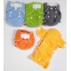 Popolini Newborn MiniFit Soft Rainbow set/5