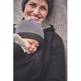Mamalila Allweather Jacket for Babywearing Winter black