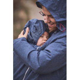 Mamalila Winter Babywearing Jacket Winterfriend ice blue