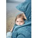 Mamalila Organic Rain Jacket  Aqua
