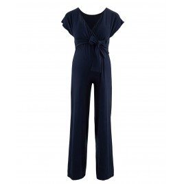 CacheCoeur Maternity and nursing playsuit indigo