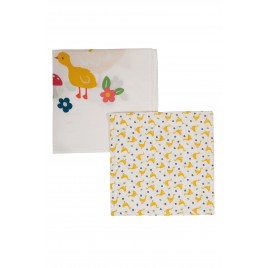 Frugi Lovely 2 Pack Muslin Gaggle of Geese