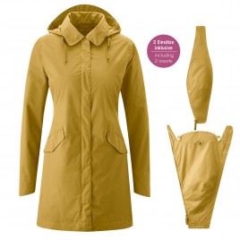 Mamalila Rain Babywearing Coat Dublin Mustard
