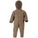 Engel Hooded Overall with Cuffs Walnut mélange