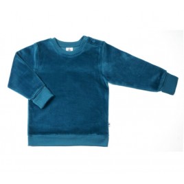 Leela Cotton Nickysweatshirt donaublau