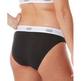 CacheCoeur Life Culotte taille basse noir