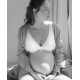 CacheCoeur Life  Brassière Maternité blanc