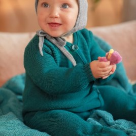 Disana Knitted Overall pacific