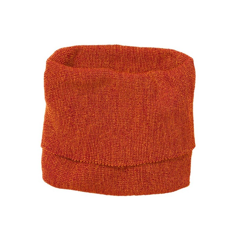 Disana Tube-scarf orange-bordeaux