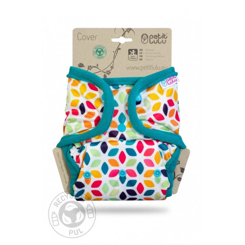 Petit Lulu One Size Cover (Snaps) Floral Cubes
