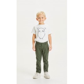 Knowledge Kale Regular Chino Pant Forest Night