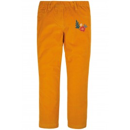 Frugi Cathy Cord Jeggings Gold