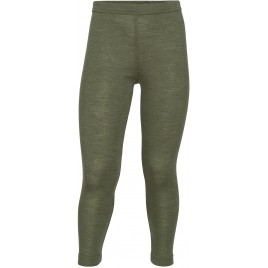 Engel Kinder-Leggings Feinripp olive