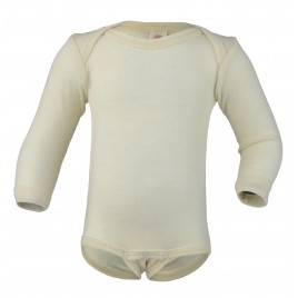 Engel Baby-body langarm natur
